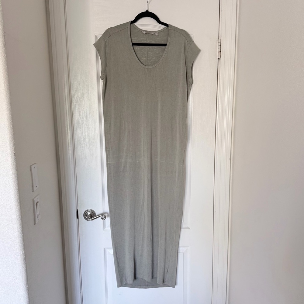 Athleta Martinique Maxi Dress Sage Green